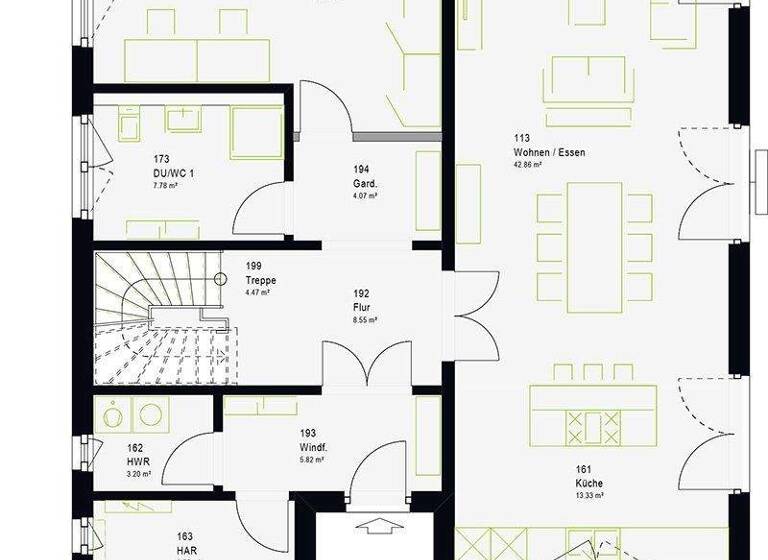 Einfamilienhaus zum Kauf - Erstbezug provisionsfrei 880.000 € 5 Zimmer 245 m² 800 m² Grundstück Gehlsdorf 18147