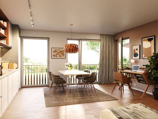 Wohnung zum Kauf - Neubau provisionsfrei 399.000 € 3 Zimmer 70,5 m² 1. Geschoss Bahnstraße Willich 47877