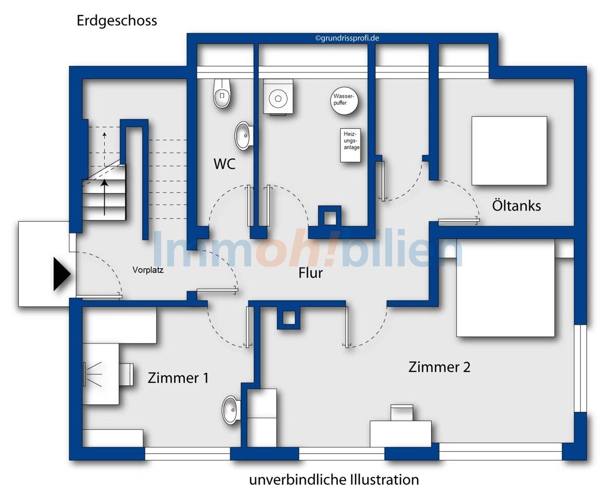 Einfamilienhaus zum Kauf 199.000 € 5 Zimmer 105 m²<br/>Wohnfläche 707 m²<br/>Grundstück Würtingen St. Johann 72813