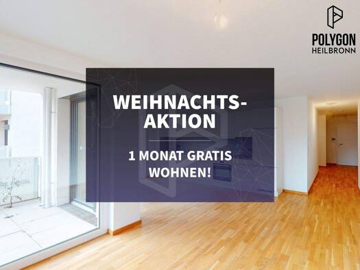 Wohnung zur Miete - Erstbezug 1.140 € 2 Zimmer 65,9 m² 3. Geschoss Happelstraße 39 Heilbronn 74074