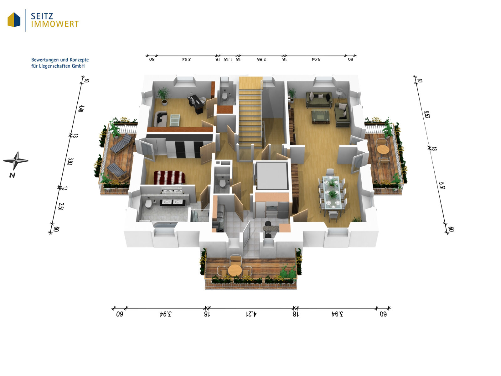 Wohnung zur Miete 1.300 € 4 Zimmer 124,6 m²<br/>Wohnfläche 01.02.2025<br/>Verfügbarkeit Badenweiler Badenweiler 79410