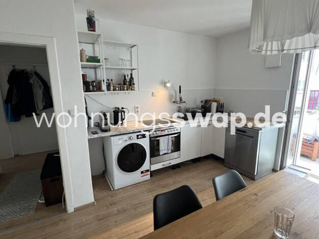 Studio zur Miete Tauschwohnung 1.200 € 3 Zimmer 62 m² EG Neuehrenfeld Köln 50823