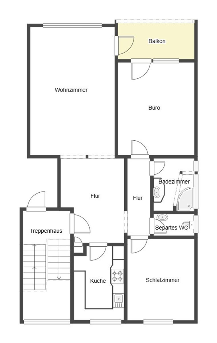 Immobilie zum Kauf als Kapitalanlage geeignet 280.000 € 3 Zimmer 84,3 m²<br/>Fläche Münchingen Korntal-Münchingen 70825