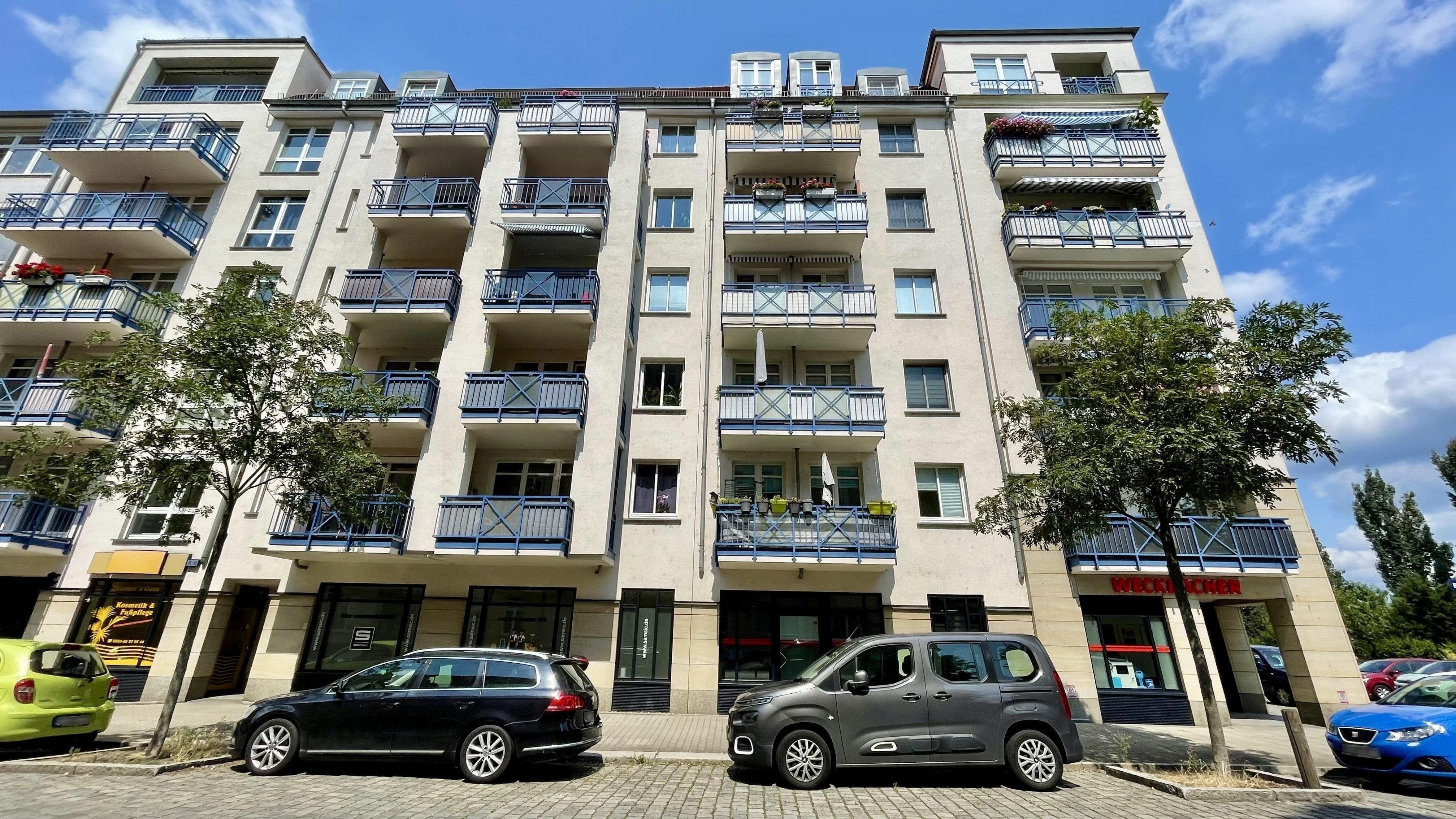 Wohnung zum Kauf 155.000 € 2 Zimmer 53,7 m²<br/>Wohnfläche 5.<br/>Geschoss Johannstadt-Nord (Neubertstr.) Dresden 01307