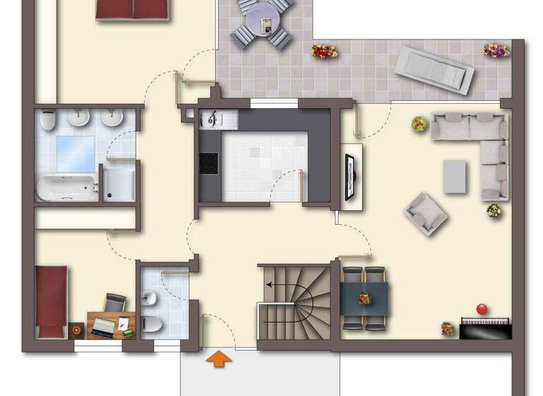 Bungalow zum Kauf 209.900 € 5 Zimmer 131 m² 320 m² Grundstück Brackwede Bielefeld 33649