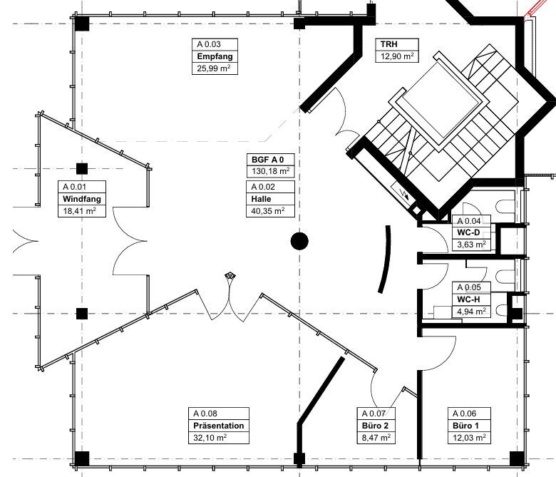 Büro-/Praxisfläche zur Miete provisionsfrei 9,80 € 1.500 m²<br/>Bürofläche von 107 m² bis 1.500 m²<br/>Teilbarkeit Am Wolfsmantel 2 Tennenlohe Erlangen 91058