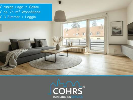 Wohnung zur Miete 650 € 3 Zimmer 71,2 m² frei ab 01.11.2026 Soltau Soltau 29614