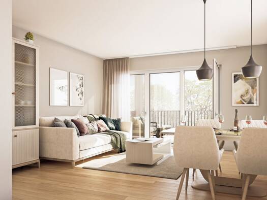 Wohnung zum Kauf - Neubau provisionsfrei 419.900 € 3 Zimmer 72,3 m² 2. Geschoss frei ab 01.05.2027 Schwaikheimer Straße 29 Winnenden Winnenden 71364