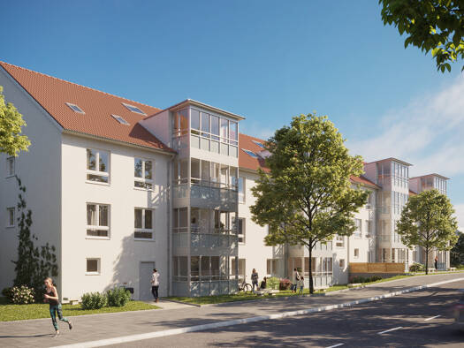 Wohnung zum Kauf - Neubau provisionsfrei 438.000 € 3 Zimmer 73 m² 2. Geschoss Altenberg Oberasbach 90522