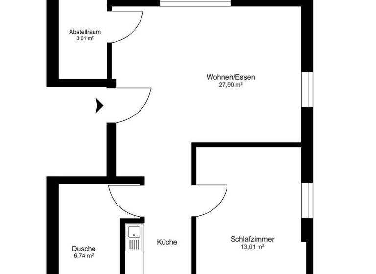 Wohnung zum Kauf 235.000 € 2 Zimmer 49,3 m² Harsefeld 21698
