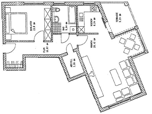 Wohnung zur Miete 580 € 2 Zimmer 68,8 m² Ilmenau Ilmenau 98693