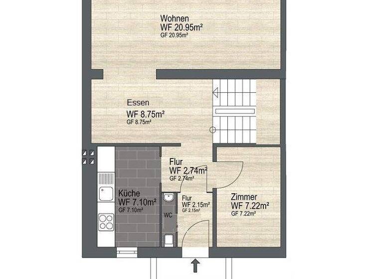 Einfamilienhaus zum Kauf 129.500 € 5 Zimmer 98,8 m² 514 m² Grundstück frei ab sofort Etzdorf Heideland 07613