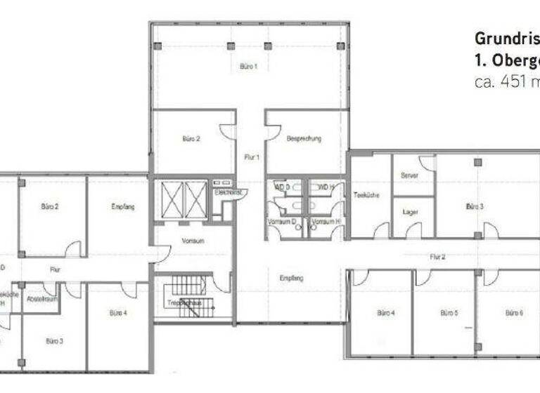 Bürogebäude zur Miete provisionsfrei 19 € 310 m² Bürofläche teilbar ab 125 m² Bockenheim Frankfurt am Main 60487