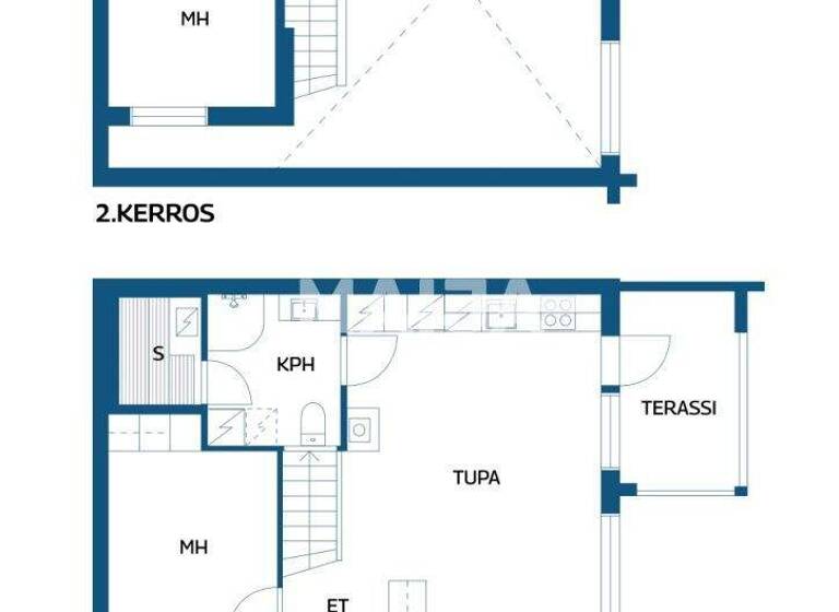 Reihenmittelhaus zum Kauf 299.000 € 3 Zimmer 57 m² Nuotinvieri 7 F 24 Kittilä 99130