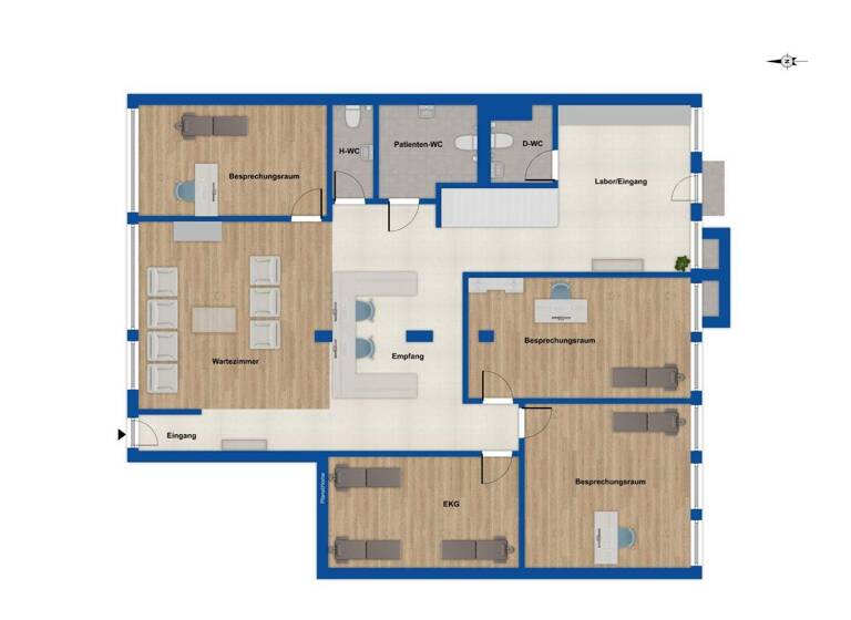 Praxis zum Kauf 463.000 € Hochzoll Augsburg 86163