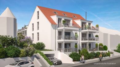 Wohnung zum Kauf - Neubau provisionsfrei 540.000 € 3 Zimmer 64,6 m² Kindlebildstraße 12 Wollmatingen Konstanz 78467