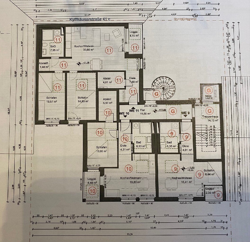 Wohnung zum Kauf provisionsfrei 305.000 € 1 Zimmer 34 m²<br/>Wohnfläche 3.<br/>Geschoss Neustadt - Süd Köln 50674