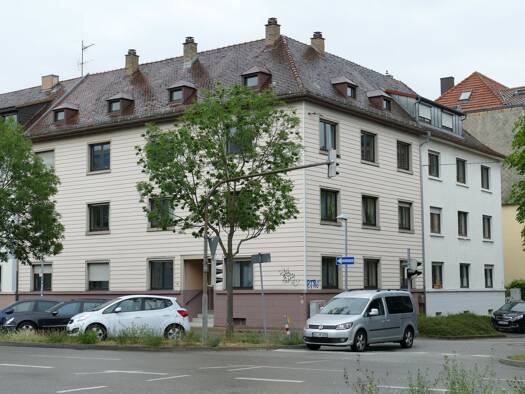 Wohnung zur Miete 1.100 € 3 Zimmer 79 m² 2. Geschoss Brauerstraße 47 Südweststadt Südweststadt 76137