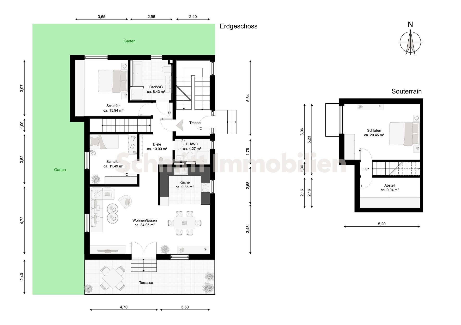 Maisonette zum Kauf 625.000 € 4 Zimmer 125 m²<br/>Wohnfläche EG<br/>Geschoss Mörfelden Mörfelden-Walldorf 64546