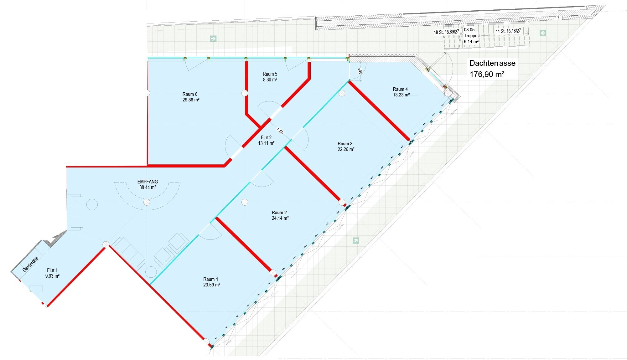 Bürofläche zur Miete 3.632 € 227 m²<br/>Bürofläche Altenheim Neuried 77743