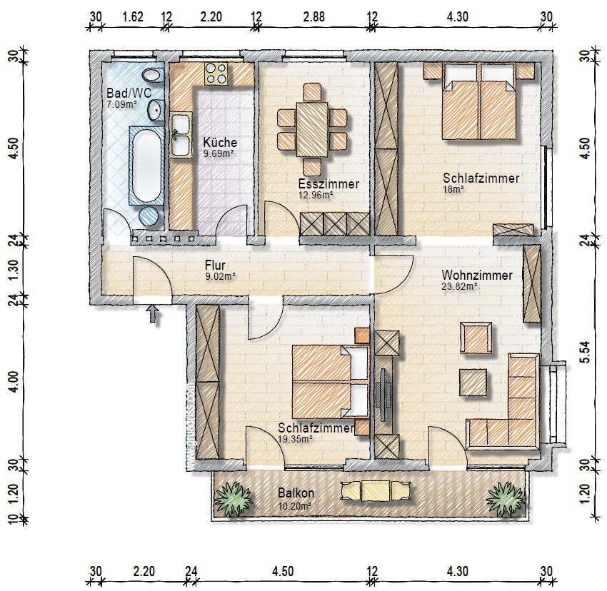 Mehrfamilienhaus zum Kauf 685.900 € 10 Zimmer 275 m²<br/>Wohnfläche 813 m²<br/>Grundstück Berenbostel - Nord Garbsen / Berenbostel 30827