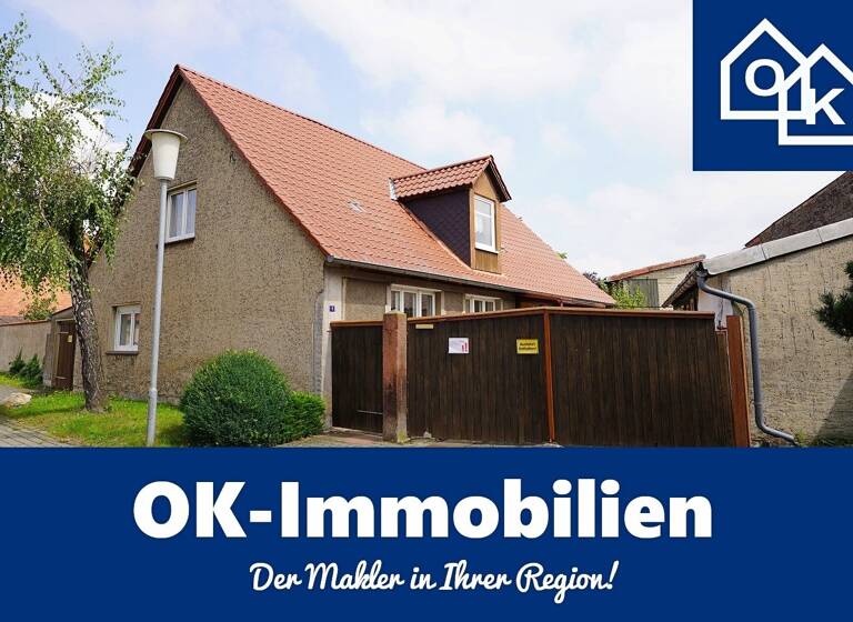 Einfamilienhaus zum Kauf 90.000 € 6 Zimmer 183 m²<br/>Wohnfläche 1.100 m²<br/>Grundstück Erxleben Erxleben 39343