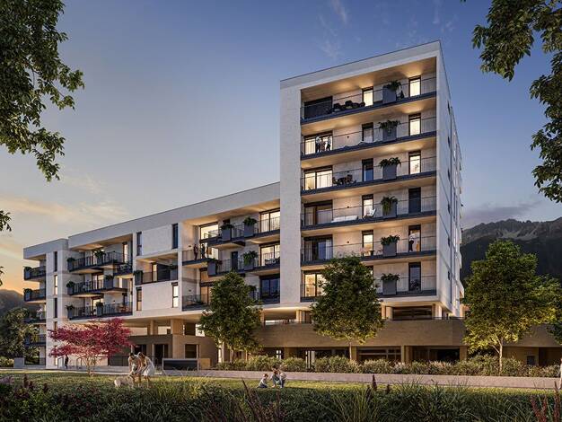 Wohnung zum Kauf - Erstbezug provisionsfrei 655.000 € 3 Zimmer 69,6 m² 3. Geschoss Egerdachstraße Pradl Innsbruck 6020