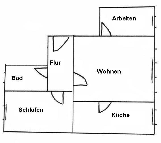 Wohnung zur Miete 335 € 3 Zimmer 52 m²<br/>Wohnfläche 01.02.2025<br/>Verfügbarkeit Ilmenau Ilmenau 98693