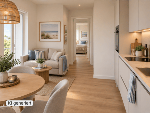 Wohnung zum Kauf - Erstbezug 799.500 € 3 Zimmer 81,8 m² Geschoss 2/2 frei ab 01.03.2027 Am Wattenmeer 6 Wangerooge 26486