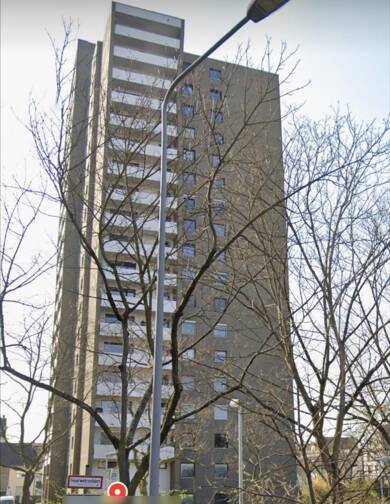 Wohnung zur Miete 1.450 € 2 Zimmer 63 m² 11. Geschoss Niederrad Frankfurt am Main 60528