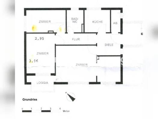 Wohnung zur Miete Tauschwohnung 615 € 3 Zimmer 68 m² 1. Geschoss Südervorstadt Süd 28201