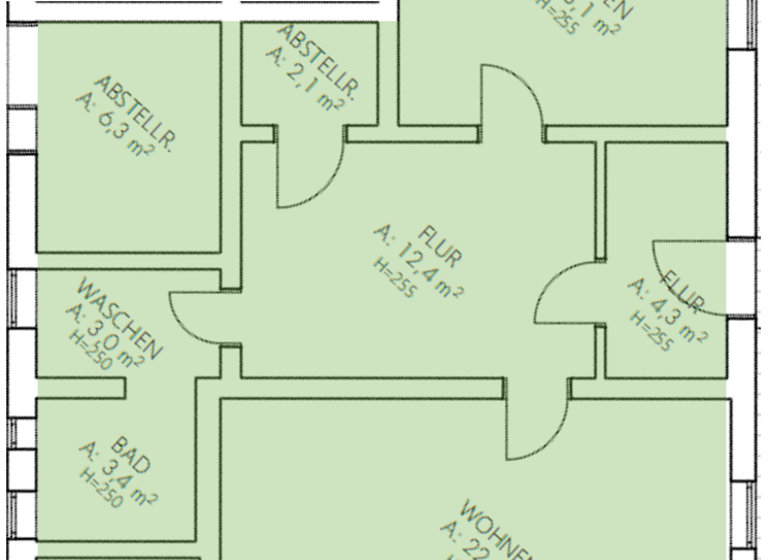 Wohnung zum Kauf 240.950 € 2,5 Zimmer 79 m² EG Winnemark 24398