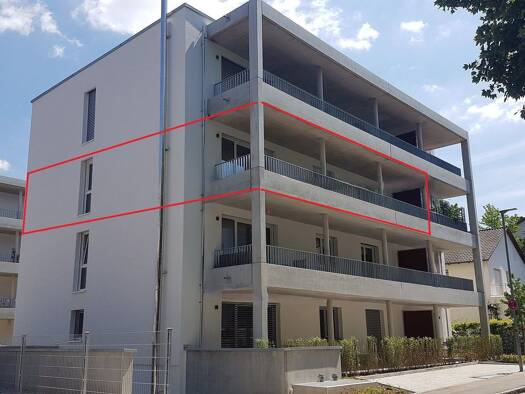 Wohnung zur Miete 1.530 € 4 Zimmer 112,4 m² 2. Geschoss frei ab 01.11.2025 Klybeckstraße 1 Friedlingen Weil am Rhein 79576