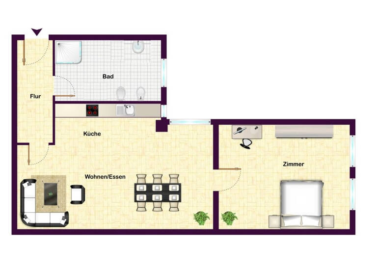 Wohnung zum Kauf 365.000 € 2 Zimmer 61,9 m²<br/>Wohnfläche 5.<br/>Geschoss Charlottenburg Berlin 10587