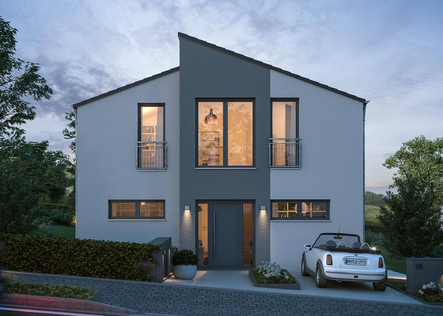 Stadthaus zum Kauf provisionsfrei als Kapitalanlage geeignet 580.000 € 129,2 m²<br/>Wohnfläche 510 m²<br/>Grundstück Emmenhausen Waal 86875