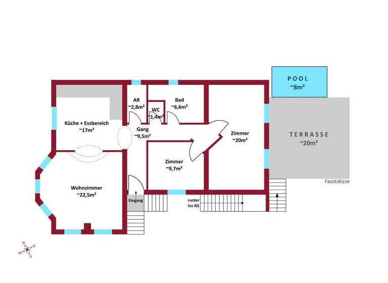 Haus zum Kauf provisionsfrei 289.000 € 3 Zimmer 89,8 m² 773 m² Grundstück Hegyeshalom 9222