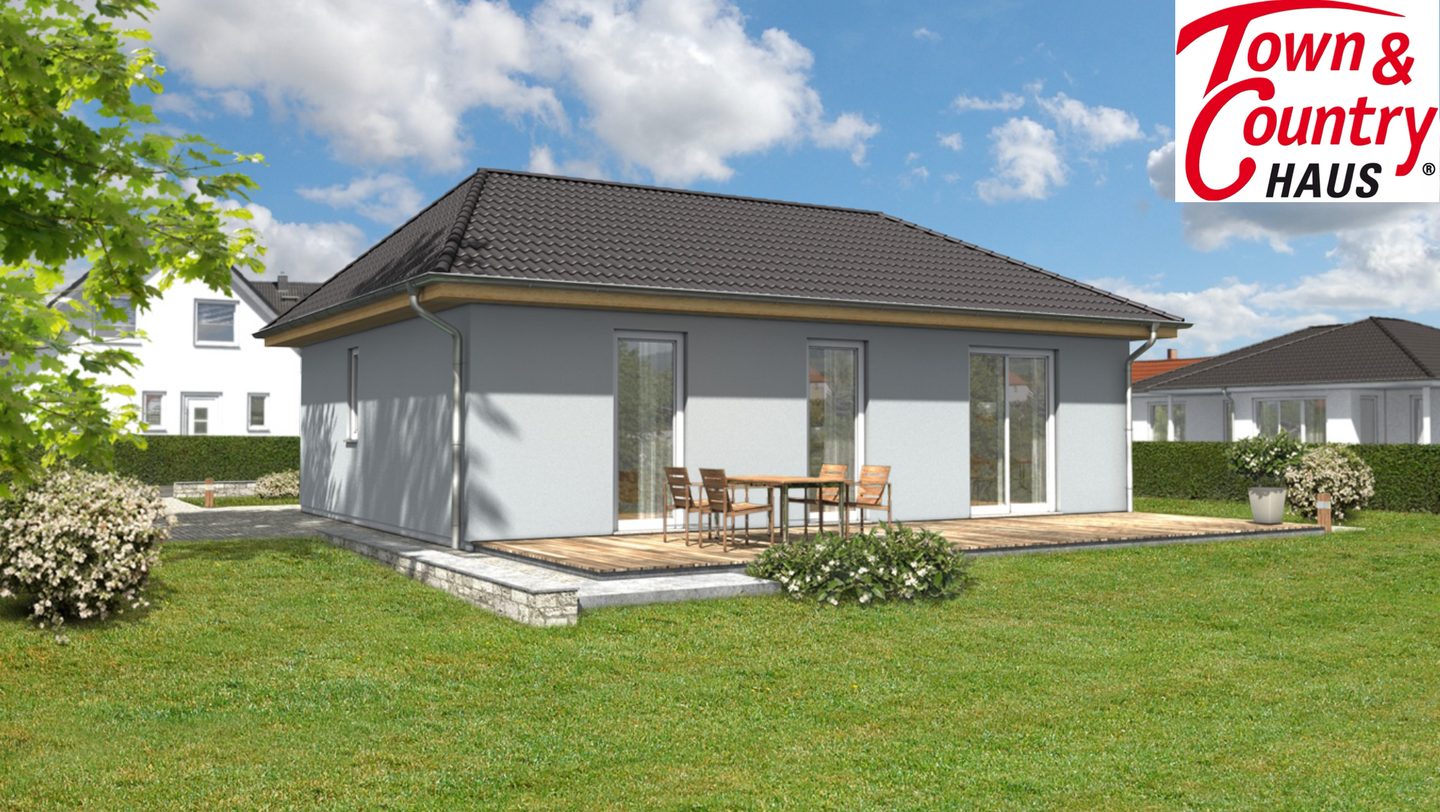 Immobilie in Hirschaid - Town & Country Bungalow 78 – barrierearmes Wohnen auf einer Ebene | ca. 76,65 m² in Rothensand bei Hirschaid (Bamberg) - Bild 2