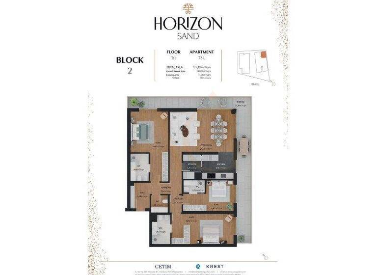 Studio zum Kauf - Erstbezug 1.175.000 € 141,9 m² Quarteira