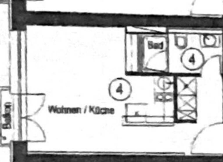 Wohnung zum Kauf 199.000 € 1 Zimmer 27 m²<br/>Wohnfläche 1.<br/>Geschoss Kreuzberg Berlin 10997