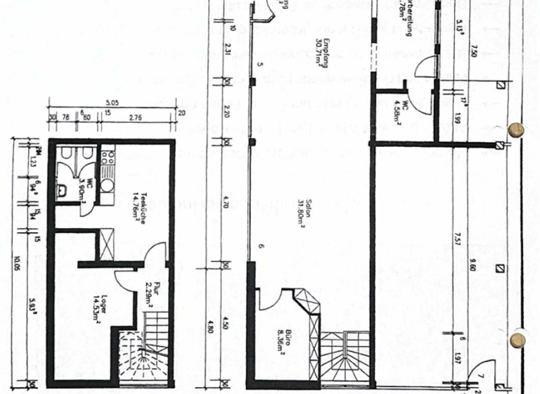 Laden zur Miete provisionsfrei 1.200 € 4 Zimmer 90 m² Verkaufsfläche Theodor-Heuss-Str. 00 Unterpfaffenhofen Germeirng 82110