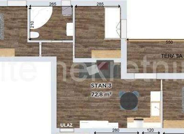 Wohnung zum Kauf 243.000 € 7 Zimmer 73 m² Rijeka