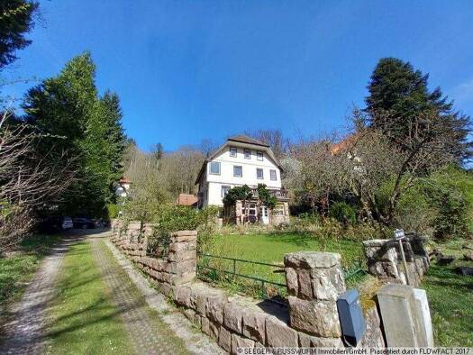 Villa zum Kauf 325.000 € 12 Zimmer 290 m² 1.791 m² Grundstück Bad Herrenalb 76332