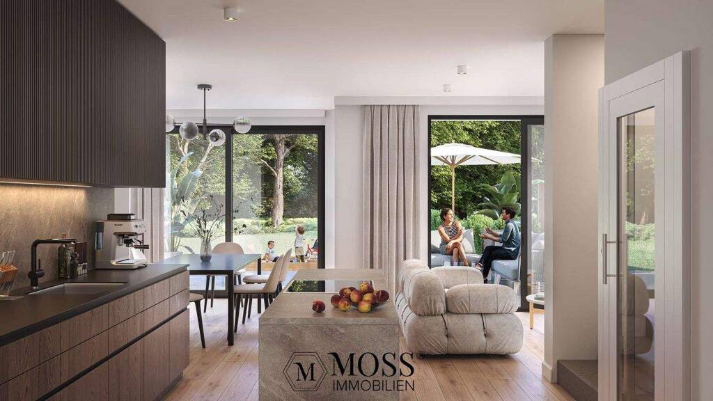 4,5 Zimmer Traumwohnung mit über 400qm Außenfläche im Sondereigentum