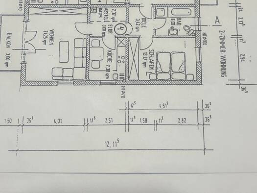 Wohnung zur Miete 700 € 2 Zimmer 56,7 m² Geschoss -1/3 frei ab 01.05.2026 Gaimersheim 85080