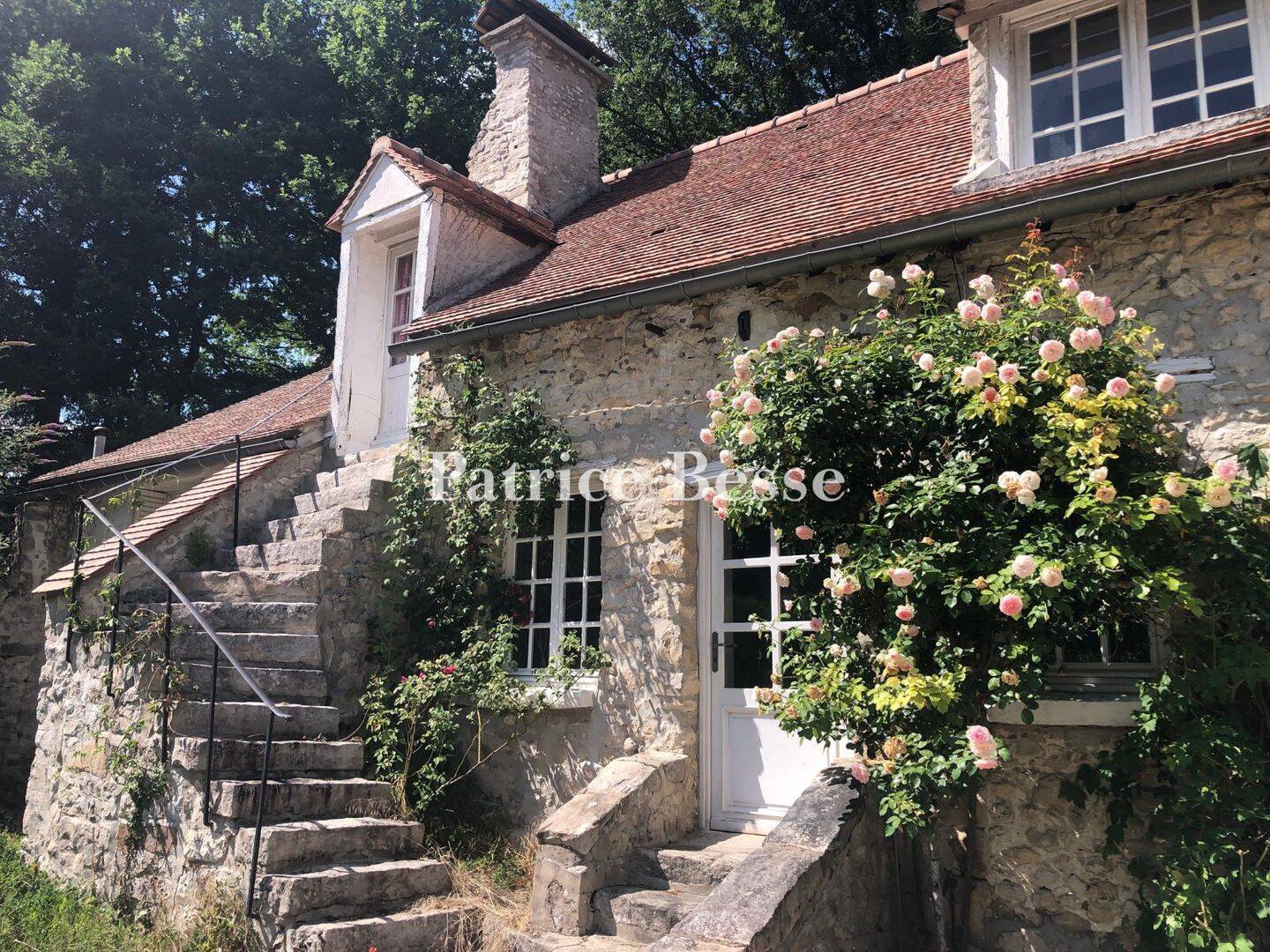 Immobilie in Bruckberg - A former coaching inn on the banks of the River Essonne, on a plot of over 1 hectare, 40 km from Paris - ref 405101 - Bild 1