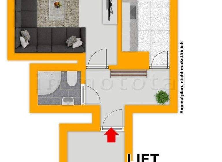 Wohnung zum Kauf 249.000 € 2 Zimmer 38 m² 6. Geschoss Wien 1030
