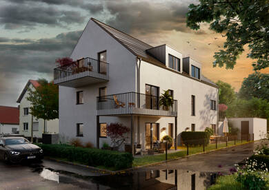 Wohnung zum Kauf provisionsfrei 349.000 € 2 Zimmer 51,3 m² Dachgeschoss, 2. Geschoss frei ab sofort Plesser Straße 3 Konradsiedlung - Süd Regensburg 93057