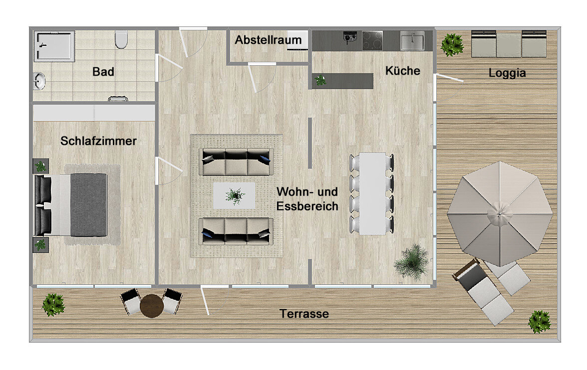 Penthouse zum Kauf 339.000 € 2 Zimmer 95 m²<br/>Wohnfläche 4.<br/>Geschoss Haus der Arbeiterwohlfahrt Schleswig 24837