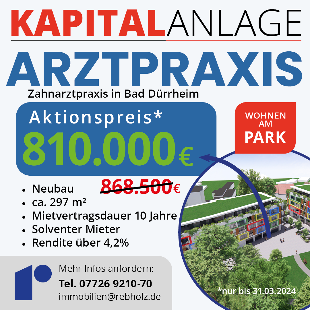 Wohn- und Geschäftshaus zum Kauf provisionsfrei als Kapitalanlage geeignet 810.000 € 297 m²<br/>Fläche Sunthausen Bad Dürrheim 78073