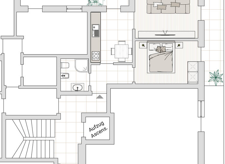 Wohnung zum Kauf 375.000 € 3 Zimmer 41,7 m² 1. Geschoss frei ab 01.05.2026 Schießstandweg 3 Sexten 39030